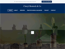 Tablet Screenshot of cherylbostock.com